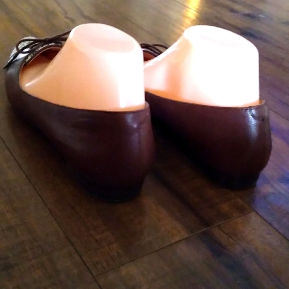 Sole Society Brown Lillie Pointed Flats - Picture 3 of 5